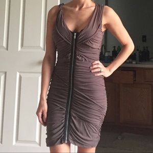 Taupe 2B Bebe dress size medium